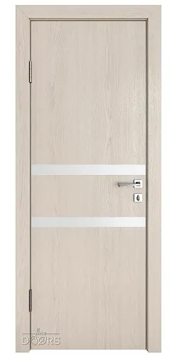 ШИ дверь DO-613 Ясень капучино/Снег