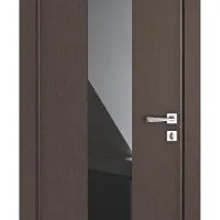 ШИ дверь DO-610 Бронза/стекло Черное