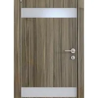 Дверь межкомнатная DO-502 Сосна глянец/Снег