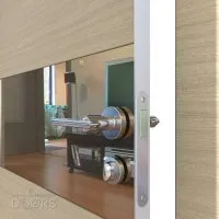 Дверь межкомнатная DO-501 Неаполь/зеркало Бронза