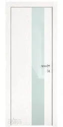 Дверь межкомнатная DO-504 Жемчуг/стекло Белое