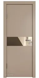 ШИ дверь DO-609 Латте софт/зеркало Бронза