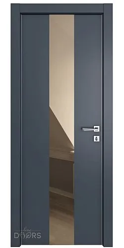 Дверь межкомнатная DO-510 Мэджик ПЭТ/зеркало Бронза