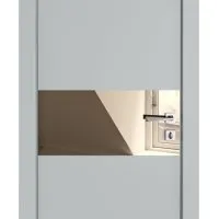 ШИ дверь DO-601 Силк маус/зеркало Бронза