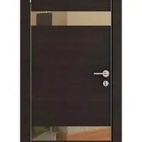 ШИ дверь DO-602 Венге горизонтальный/зеркало Бронза
