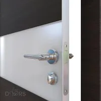 ШИ дверь DO-601 Венге горизонтальный/Снег