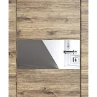 ШИ дверь DO-601 Лофт светлый/Зеркало