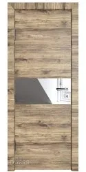 ШИ дверь DO-601 Лофт светлый/Зеркало