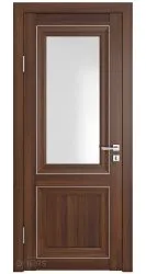 Дверь межкомнатная DO-PG2 Орех тисненый/Ромб