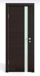 Дверь DO-507 Венге горизонтальный/стекло Белое