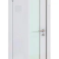 Дверь DO-504 Белый глянец/стекло Белое Скидка 50 %!