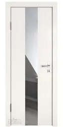 Дверь межкомнатная DO-510 Белый ясень/Зеркало
