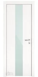 ШИ дверь DO-610 Жемчуг/стекло Белое