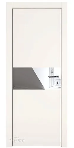 Дверь межкомнатная DO-501 Сливки/Зеркало