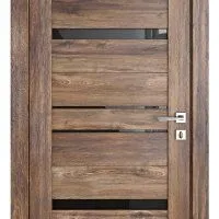 Дверь межкомнатная Ц-ДО-Т3 Лофт темный/Черное