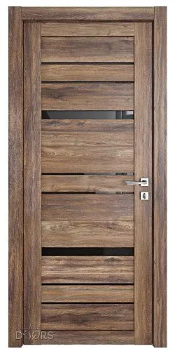 Дверь межкомнатная Ц-ДО-Т3 Лофт темный/Черное