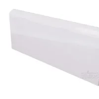 Плинтус Белый глянец ПВХ