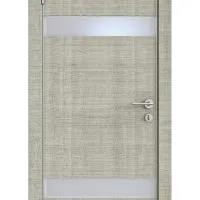 ШИ дверь DO-602 Серый дуб/Снег
