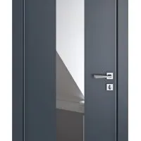 Дверь межкомнатная DO-510 Мэджик ПЭТ/Зеркало