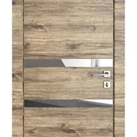 Дверь межкомнатная DO-513 Лофт светлый/Зеркало