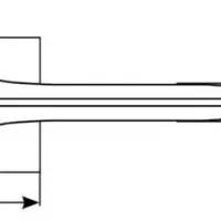 Дверная ручка GALACTIC-S5 CRO