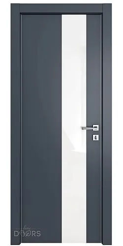 ШИ дверь DO-604 Мэджик ПЭТ/стекло Белое