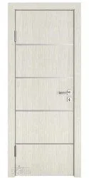 Дверь межкомнатная DG-505 Белая лиственница