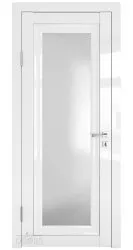 Дверь межкомнатная DO-PG6 Белый глянец/Ромб