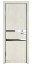 ШИ дверь DO-613 Белая лиственница/Зеркало