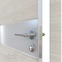 ШИ дверь DO-609 Ива светлая/Снег