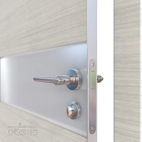 ШИ дверь DO-609 Ива светлая/Снег