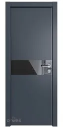 Дверь межкомнатная DO-509 Мэджик ПЭТ/стекло Черное