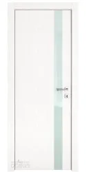 ШИ дверь DO-607 Жемчуг/стекло Белое