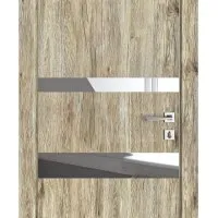 ШИ дверь DO-612 Рустик натуральный/Зеркало