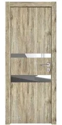 ШИ дверь DO-612 Рустик натуральный/Зеркало