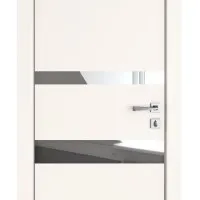 ШИ дверь DO-612 Сливки/Зеркало