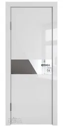 ШИ дверь DO-609 Серый глянец/Зеркало