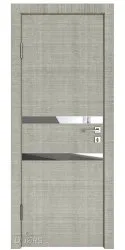 ШИ дверь DO-613 Серый дуб/Зеркало