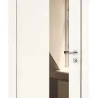 Дверь межкомнатная DO-504 Сливки/зеркало Бронза