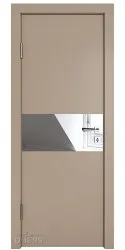ШИ дверь DO-601 Латте софт/Зеркало