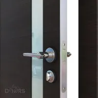 Дверь DO-507 Венге горизонтальный/стекло Белое