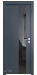Дверь межкомнатная DO-504 Мэджик ПЭТ/стекло Черное
