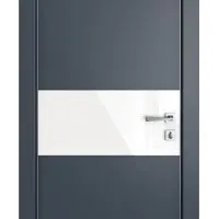 ШИ дверь DO-601 Мэджик ПЭТ/стекло Белое