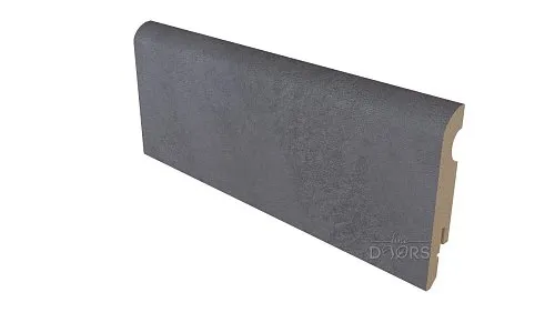 Плинтус Бетон темный ПВХ