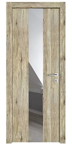 ШИ дверь DO-610 Рустик натуральный/Зеркало