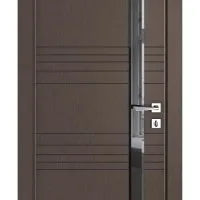 Дверь межкомнатная DO-514 Бронза/стекло Черное