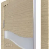 Дверь межкомнатная DO-503 Неаполь/Снег