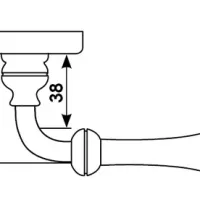Дверная ручка CC-2 FEA