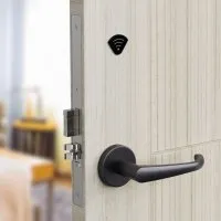 Электронный гостиничный онлайн замок HSU-9905BT-PG