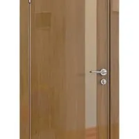 Дверь межкомнатная DO-507 Анегри темный/зеркало Бронза